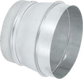 PATIKIL 8 Inch to 7 Inch Duct Reducer, Galvanized Steel Round Air Duct Reducer by PATIKIL