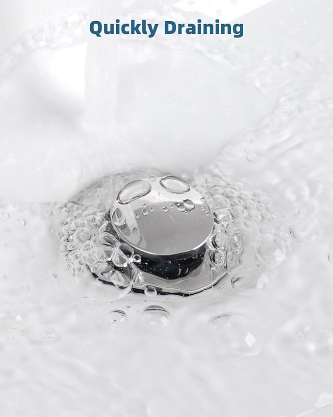 Hygie Rinse Universal Bathroom Sink Drain Stopper - Image 6