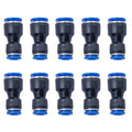 1/2" OD x 3/8" OD Pneumatic quick Connector Push to Connect fittings Straight by ROZESAZZ