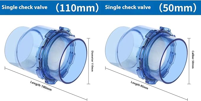Single Way Stream Control Gate for Under Sink Effluent Easy Install Clear - Image 6
