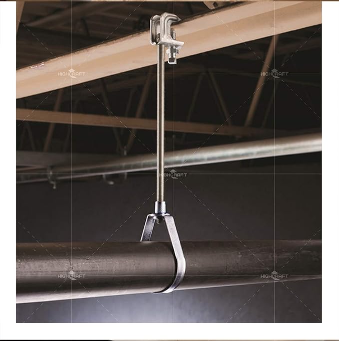 Highcraft ITSO-HQ02-10 Swivel Loop Pipe Hanger, Pre-Galvanized Steel, 2 in. - Image 5