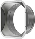 Hon&Guan 6 Inch Duct Connector, Metal Straight Pipe Flange by HonGuan