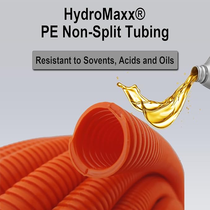 Flexible Polyethylene LDPE NON-Split Corrugated Wire Loom Tubing - Image 2