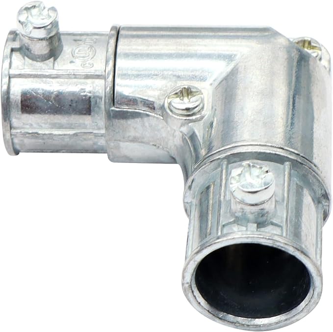 10 Pieces 1/2 Inch EMT to EMT 90 Degree Inside Corner Pulling Elbows, - Image 6