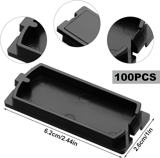 Kingdder 100 Pack Breaker Filler Plate, Circuit Breaker Panel Cover Knockout - Image 2