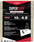 Trimaco SuperTuff 10 oz thick Heavyweight Canvas Drop Cloth, 4-feet x 5-feet by Trimaco