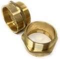 Cascada Lead-Free Brass Adapter, G Thread British BSPP Male to NPT Female |) by CascadaShowers