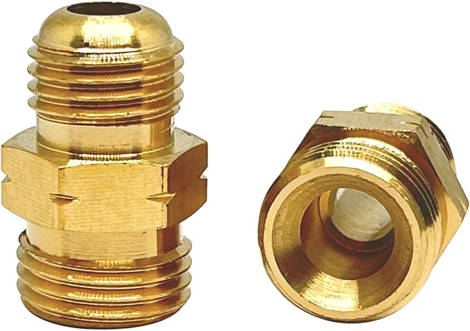 1 Pcs M16 x 1.5mm Male to M14 x 1.5mm Male Adapter, Welding Hose Coupler Adapte by ERDANER