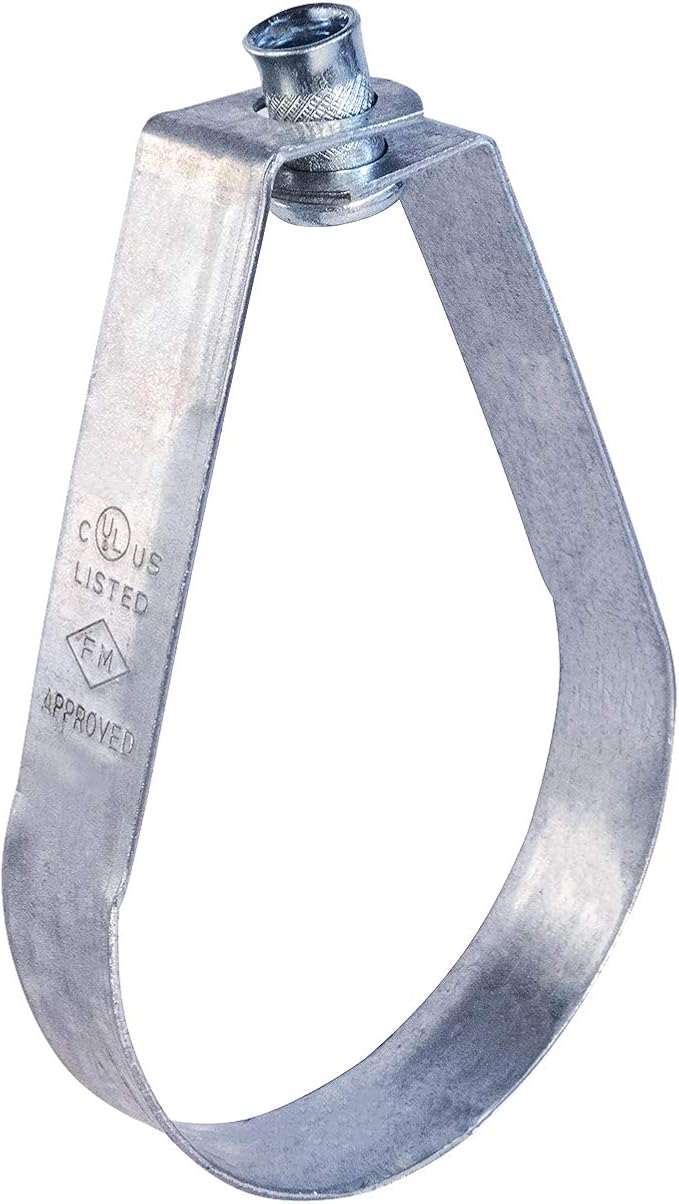 HIGHCRAFT ITSO-HQ05 Swivel Loop Pipe Hanger, Pre-Galvanized Steel, 5 in by Highcraft