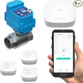 YoLink LoRa Smart Water Leak Protection System, Including 3/4" Commercial Grade by YoLink