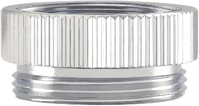 Faucet Aerator Adapter, 21mm Female to 55/64" Male | Chrome Brass Faucet by XNTONG