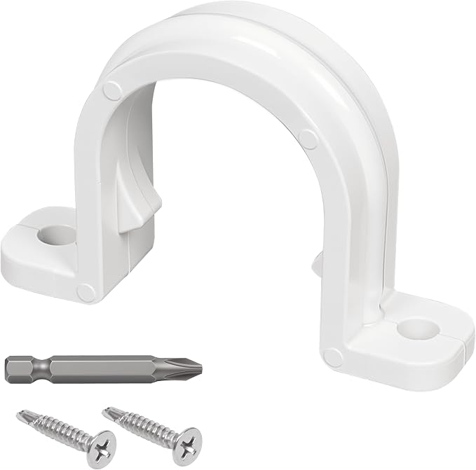 20 Set PVC conduit pipe strap clamps Φ25 MM by Unknown