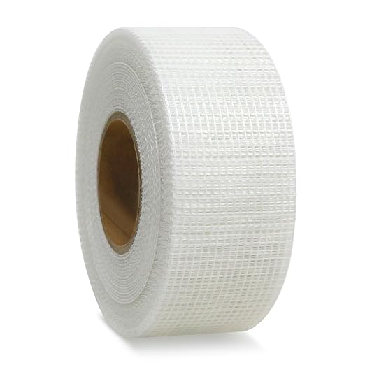 QILIMA Self-Adhesive Fiberglass Drywall Joint Mesh Tape, Fiber Mesh Crack Patch - Image 7