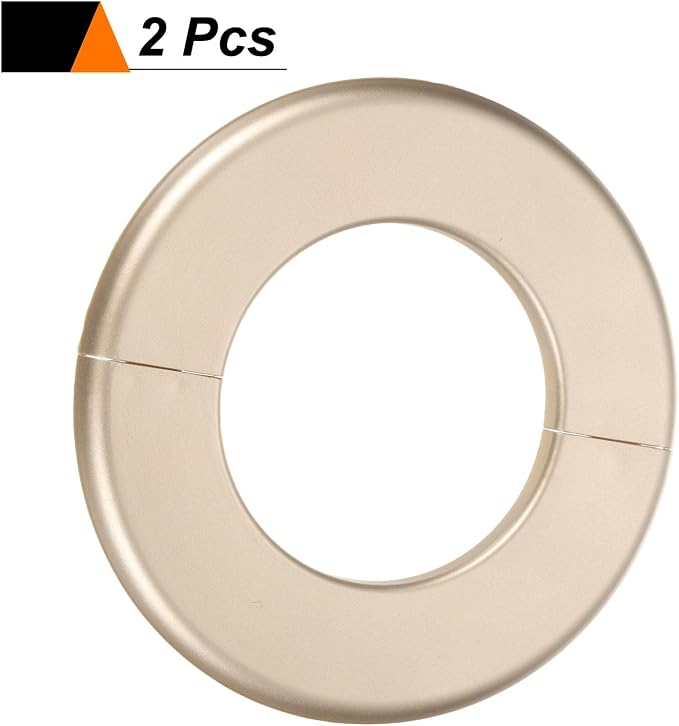 HARFINGTON 2pcs Wall Split Flange 78mm/3.1" Self-Adhesive Plumbing Cover Plates - Image 3