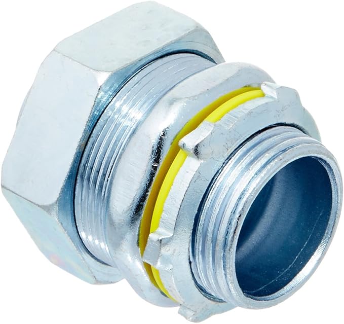 Hubbell-Raco 3404-8 Connector, Liquid Tight, 1-Inch Trade Size, Flex and Type B by Raco