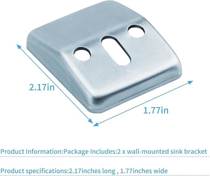 13-1705 Wall Hung Sink Hanger Bracket - Image 2