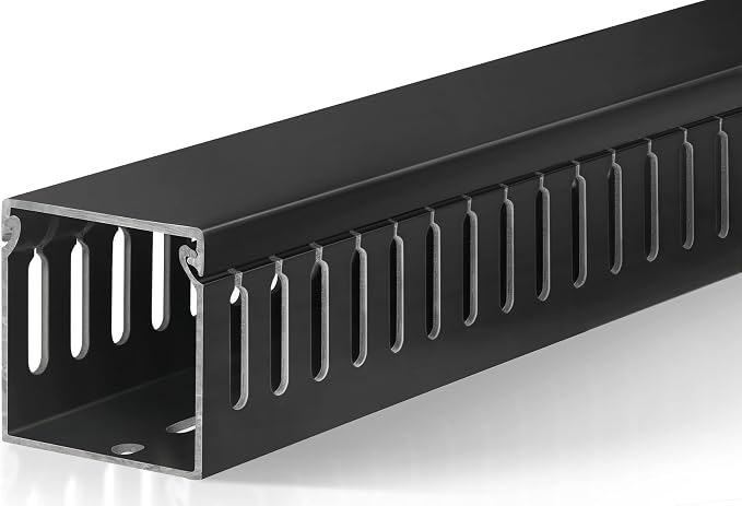 2" H x 2" W Cable Raceway, 132in Under Desk Wire Management Channel, 16.5in Each - Image 8
