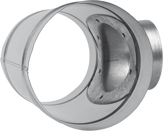 6" Inch to 4" Inch Branch T-Shape Ducting Splitter - Image 9
