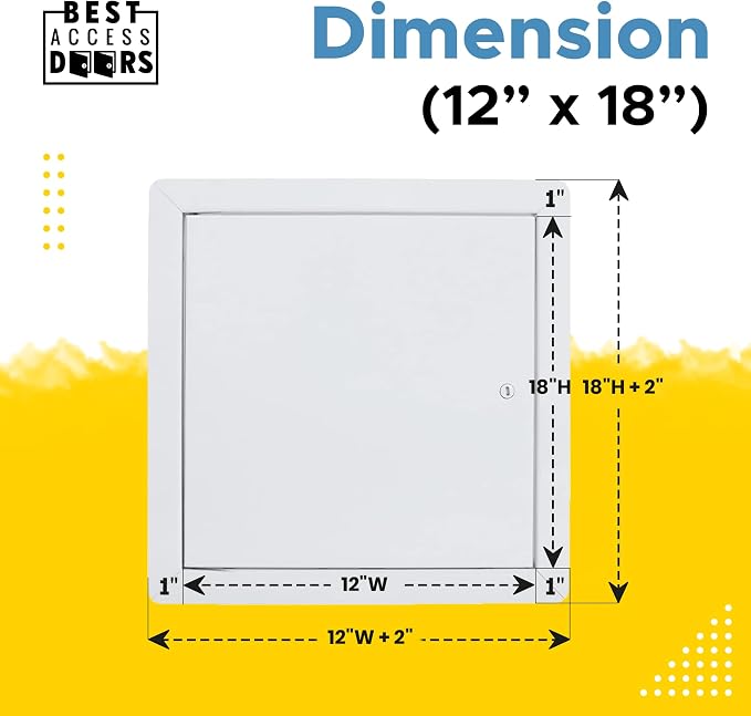 Best 12" x 18" Drywall Access Panel - Image 3