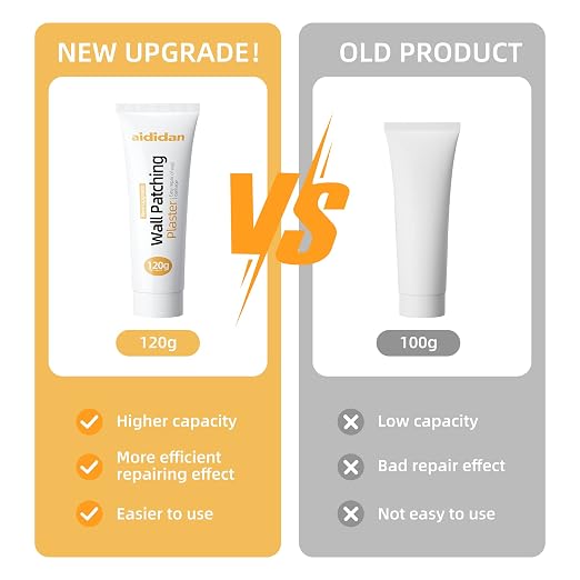 Drywall Repair Kit 2 Pack Wall Patch Repair Kit Spackle Wall Repair Paste | - Image 5