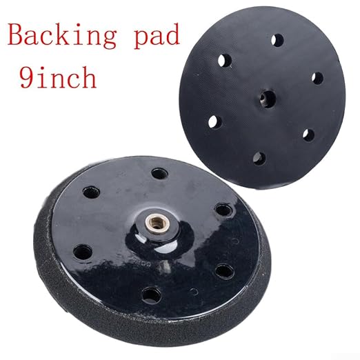 9 inch 6 Hole Backing Pad Sanding Disc - Image 2