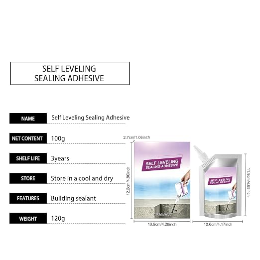 Concrete Crack Fillers Outdoor 100g Self Leveling Repair Gel Agent | Concrete - Image 5