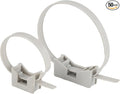 Pipe Wall Bracket with Zip Ties Mount, PVC Pipe Suspension Hanger, Pipe Clamps by Unknown