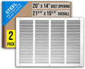 Fits 20x14 Duct Opening | Steel Return Air Grille by Handua | Vent Cover Grill by Handua