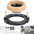 Jamini Toilet Flange Kit with 1.18in Wax Ring – Easily Repair Leaks and by Unknown