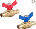 1/2" PEX Brass Ball Valve, LF Brass PEX Shut off Ball Valve by LDQualitymanufacturerforBrassValvesBrassfittings