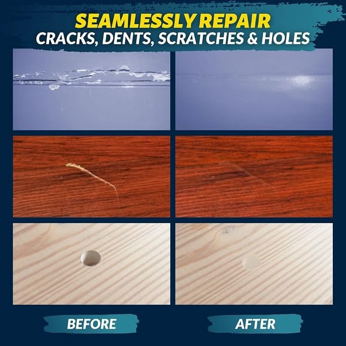 Floor & Furniture Repair Kit | Fix Scratches, and Dents on Hardwood Floors - Image 4