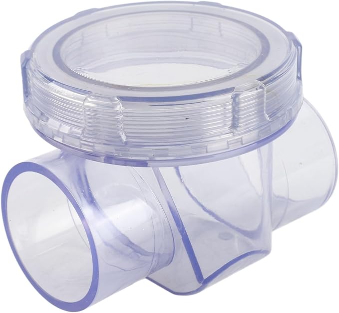 Pvc Inline Check Valve Toilet Backflow Prevention One Way Non Valve - Image 5