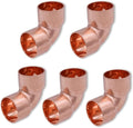 5/16" Copper Elbow，90 Degree Copper Fitting Welding Joint by YTkavq