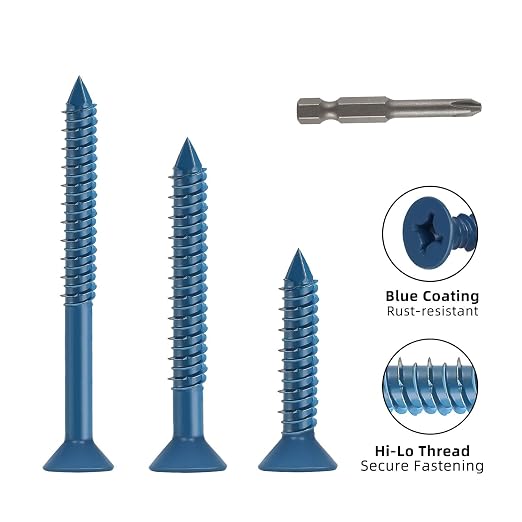1/4" x 6" Concrete Screws, Brick or Stucco - Image 3