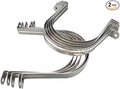 6inch Rigid Support Pipe Strap, 2 Hole U-Tube Strap Clamp, Stainless Steel by Unknown
