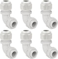 M20 Cable Gland, 90 Degree Adjustable 9-14mm Strain Relief, Cord Connectors by LeMotech
