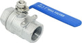 DAN SPEED 1" NPT Female SS 316 Stainless Steel Full Port Ball Valve Vinyl by DANSPEEDBALLVALUES