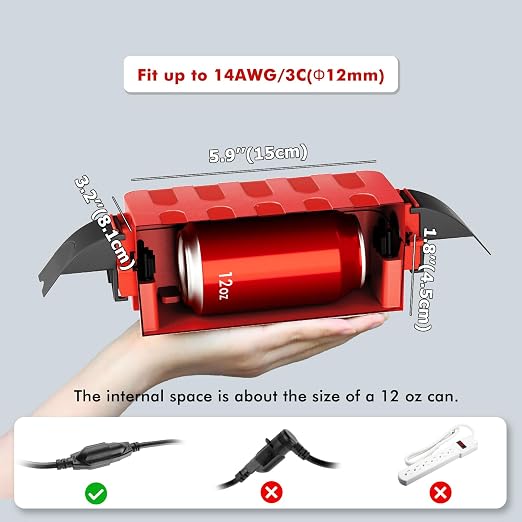 IP55 Small Outdoor Electrical Box Waterproof, - Image 2