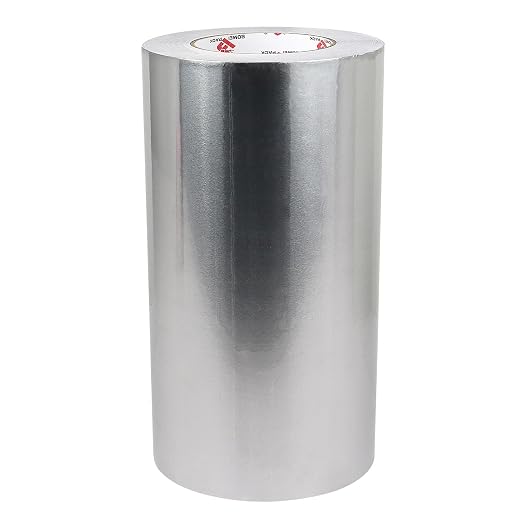 BOMEI PACK 10 Inch Aluminum Foil Tape, Heavy Duty Metal Foil Duct Tape - Image 7