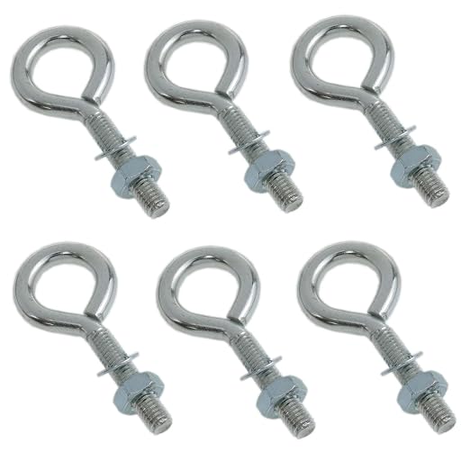 yukata 5/16-18 x 1-1/2 Inch Zinc Plated Carbon Steel Lifting Ring Bolt Kit | by Unknown