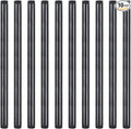 10 Pack 1/2 x 16 Inch Black Pipe Malleable Steel Nipples Fitting | DIY by NIUBIDINDUSTRIALFURNITUR