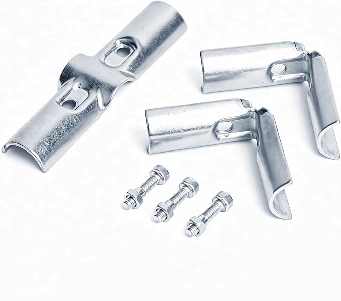 4 Sets 4 Way Structural Pipe Connectors, Fits 3/4" EMT Conduit | - Image 4