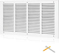 Fancat 20x10 Duct Opening | Steel Return Air Grille | Vent Cover Grill by SmarterAirBetterLiving