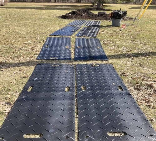 12Pcs 2' x 6' Ground Protection Mats w/ 22 Pcs Single Connectors - Image 4