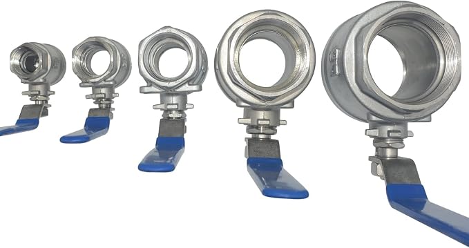316 Stainless Steel 1/8"~3" Full Port Ball Valve - Image 6