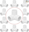 12Pack 3/4IN 3-Way Elbow PVC Fittings Furniture Grade SCH40 3/4" Tee 3 Way PVC by Lswteiz