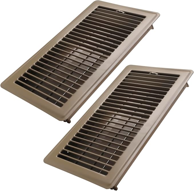 Howeall 6x12 Inch Floor Register 2 Pack by Howeall