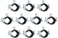 uxcell 20 Pcs Adjustable Pipe Bracket Clamp, 1-1/4" Wall Ceiling Mount Split by uxcell