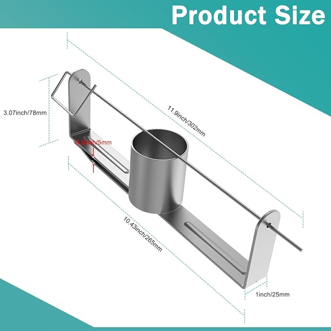 Powder Coated Steel Drywall Tape Reel Dispenser Holder | Heavy duty tape holder - Image 2