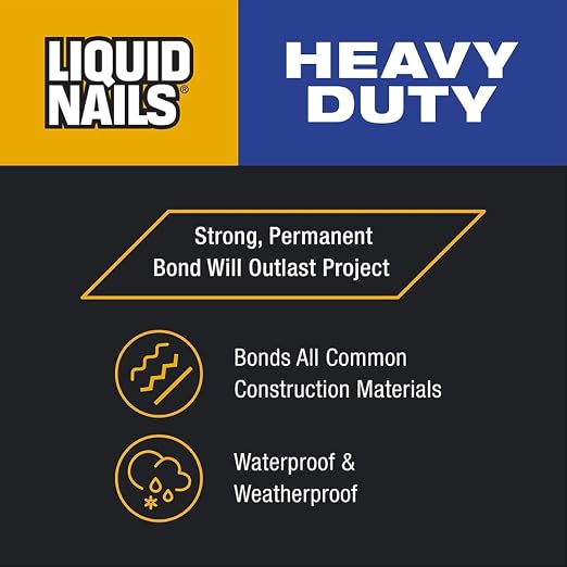 Liquid Nails Heavy Duty 10 oz. Tan Solvent-Based Construction Adhesive - Image 2